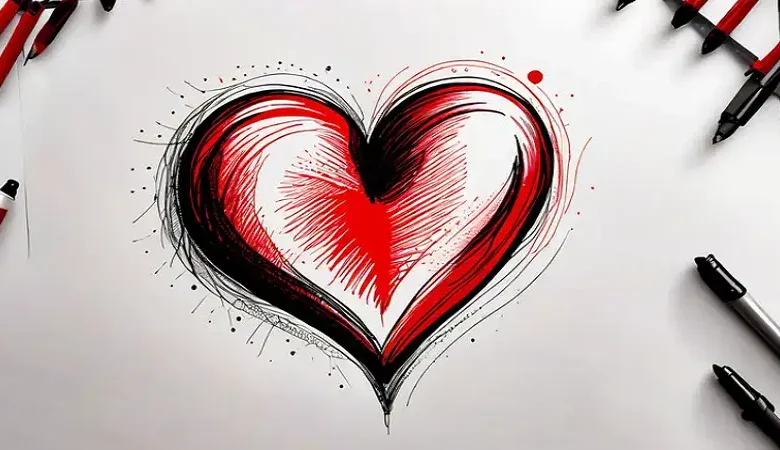 drawing:yw-tzomiaao= heart